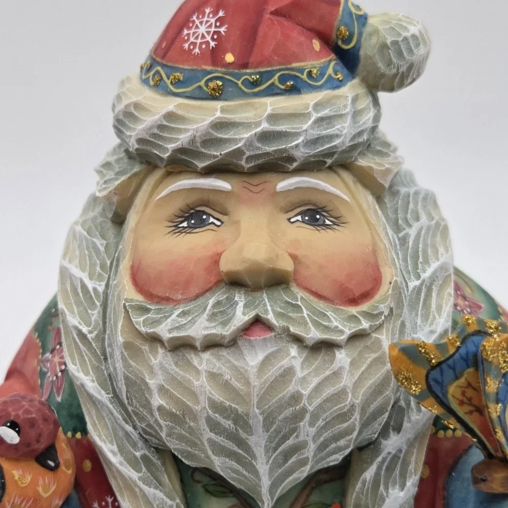 G. DeBrekht 2008 Flitter Flutter Old World Santa Limited Edition Series 518014